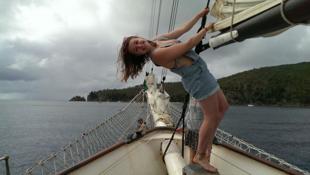 Tamsin attached to the Solway Lass