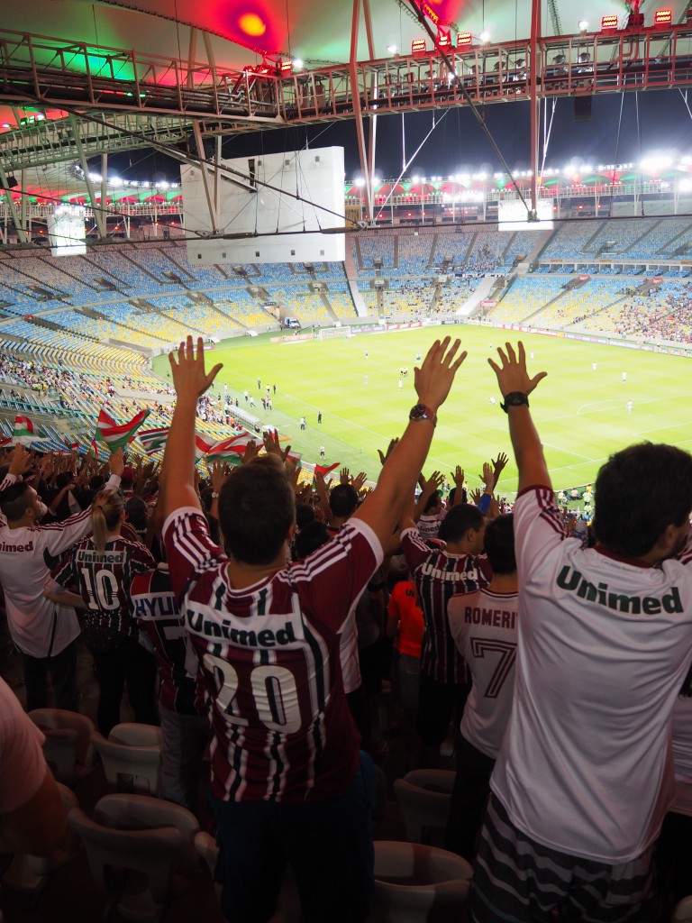 Electric atmosphere at the Maracana